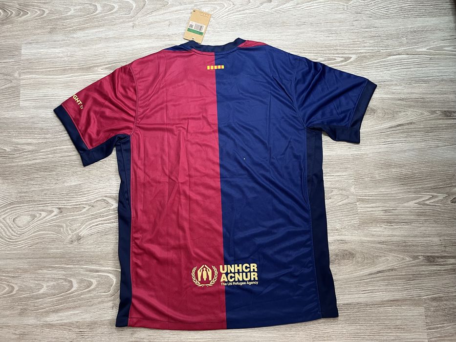 Tricou Nike FC Barcelona Home 2024/25 cu etichetă