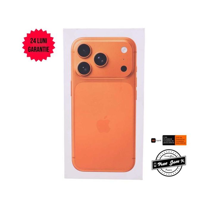 iPhone 17 Pro 512GB Cosmic Orange - GARANTIE 24 LUNI | TrueGSM