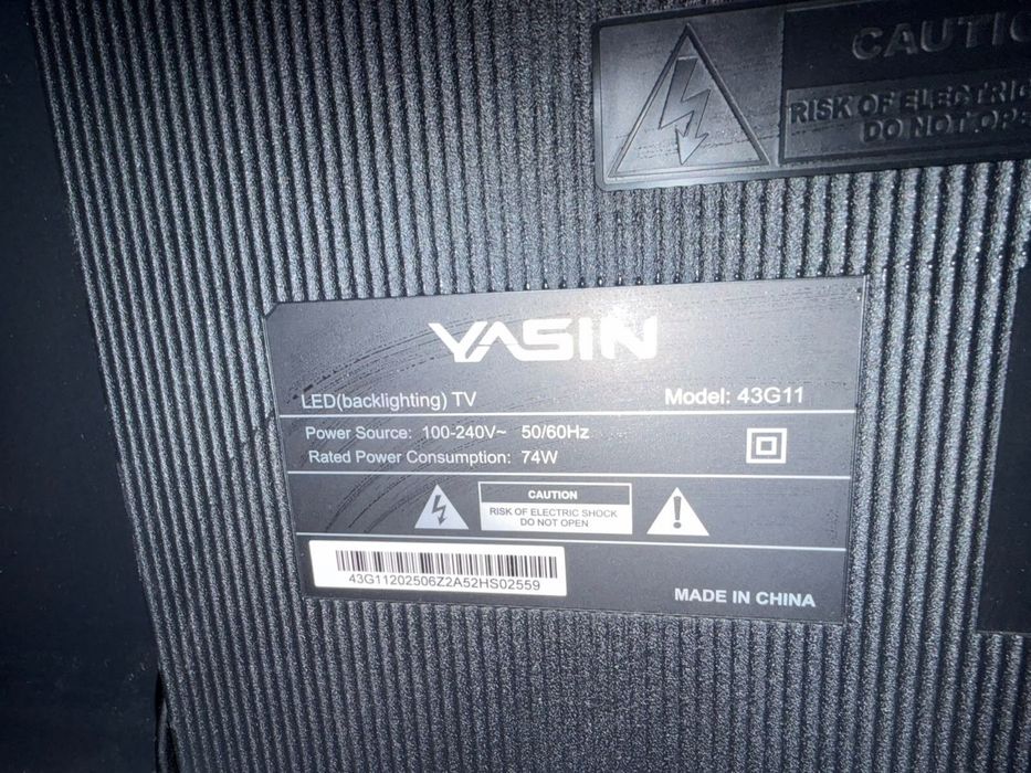 Телевизор Yasin