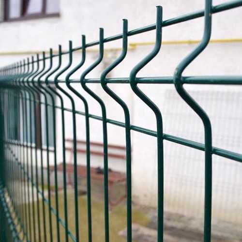 Plasa/ panou bordurat /TEAVA/ STALP 3.5-4.9MM/Zincat /Verde/Griri