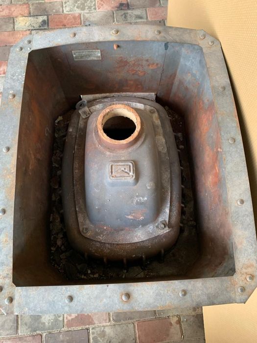 Банная печь напольная