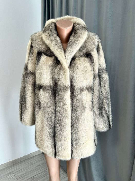 Blană naturală de nurcă imperială