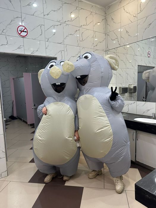 Надувной костюм Крысы