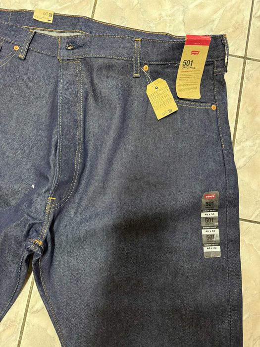 Blugi Levi's Strauss model 501 original albastru inchis Denim