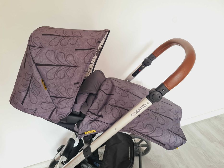 Cosatto Бебешка количка 3в1 Giggle Trail Fika forest с ISOFIX