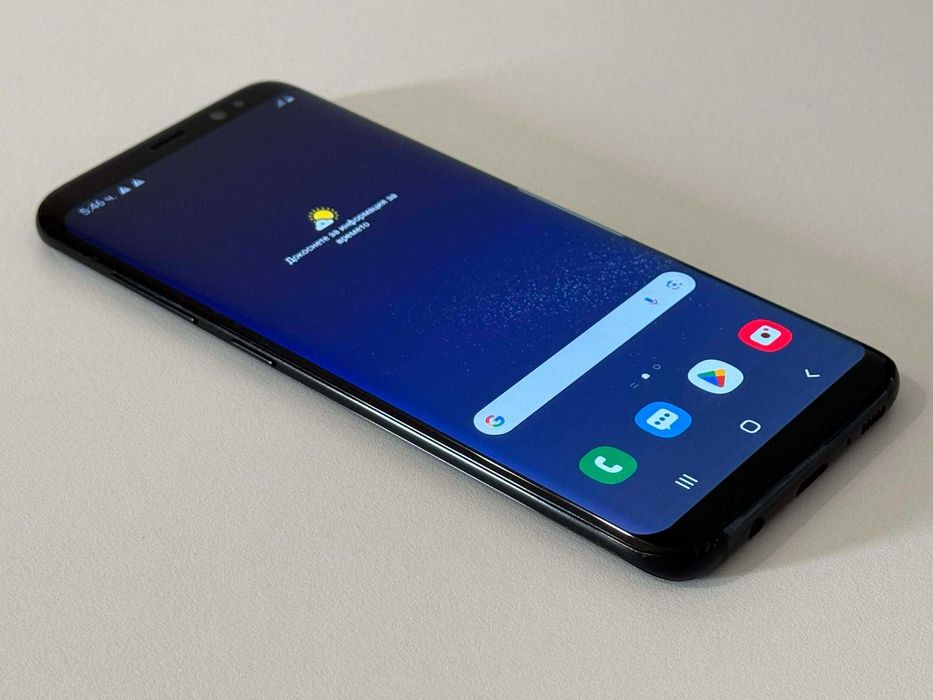 Бартер! Отличен! Samsung Galaxy S8 Midnight Black (Черен)