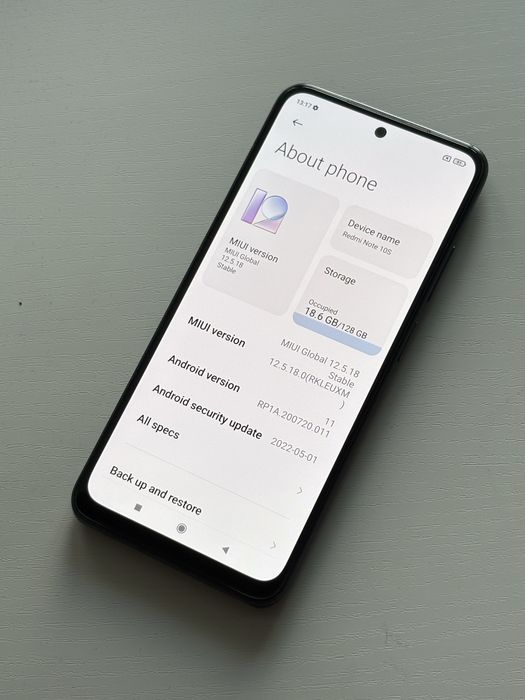 Redmi NOTE 10S 128 gb / 6 gb ram stare perfecta