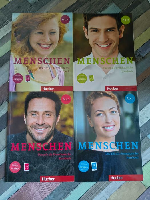 Учебник по немски Menschen A1.1, A1.2, A2.1, A2.2