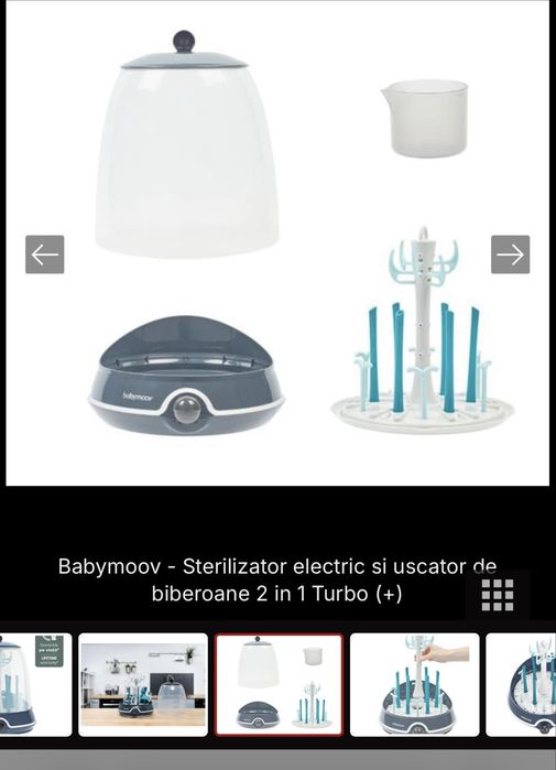 Sterilizator biberoane