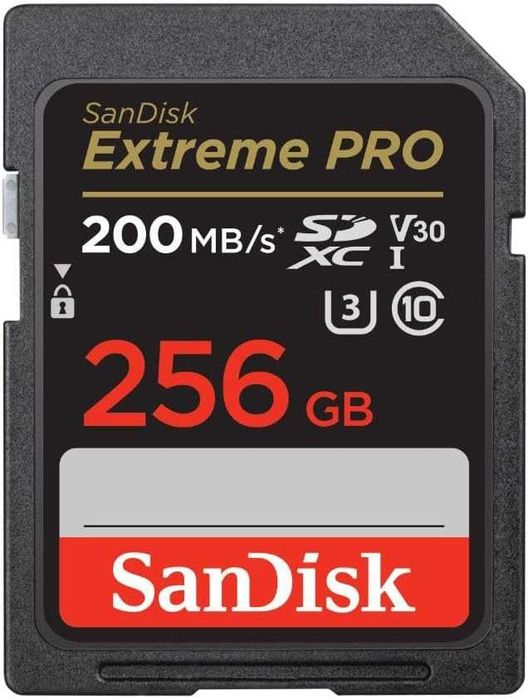 SanDisk Extreme PRO 256GB, 200MB/s + Гарантия [Оригинал США]