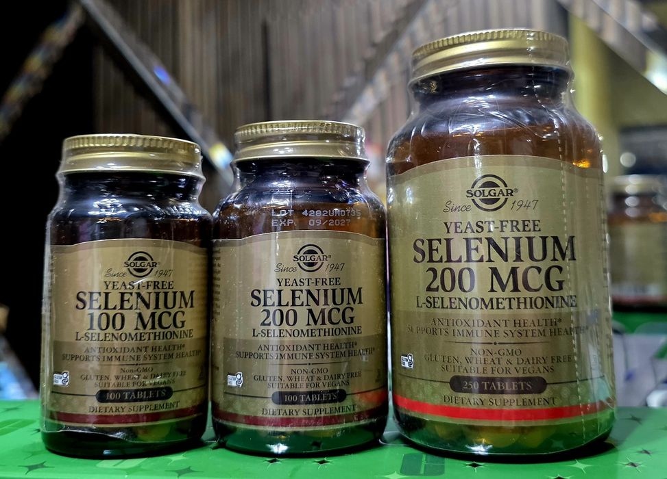 ДОСТАВКИ НЕТ Solgar селен бездрожжевой 100 и 200 MADE IN USA