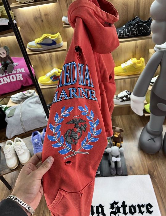 суитчър GRAILZ Project G/R USA Marines Faded Red