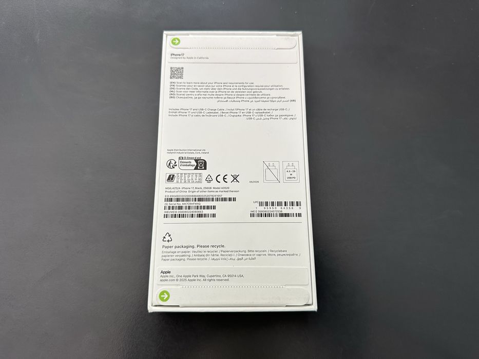 Apple iPhone 17 256GB-НОВ