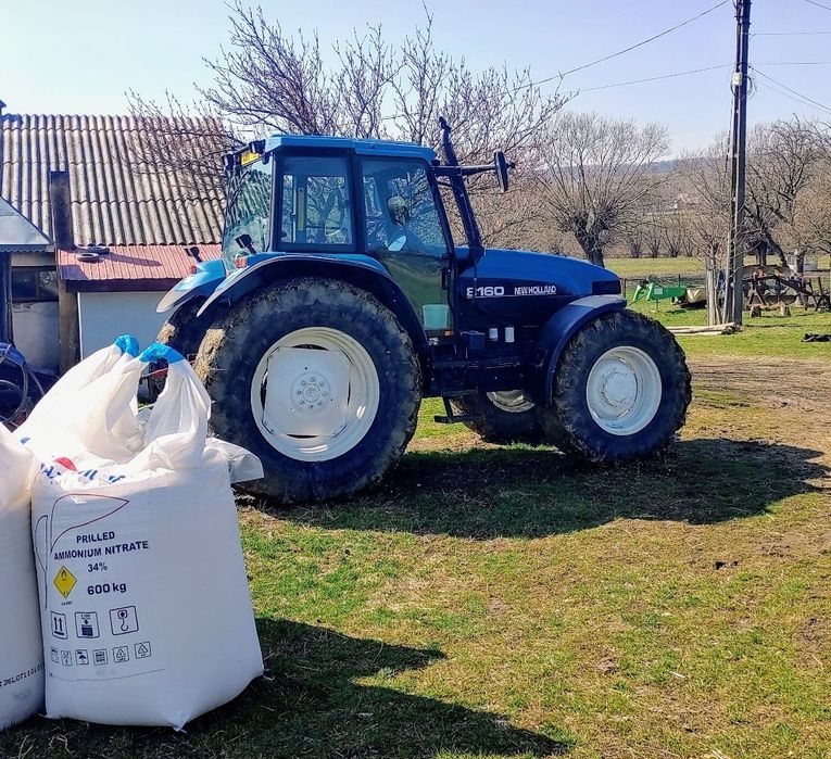 New Holland 100 cp cu plug  Lemken și grapă Lely