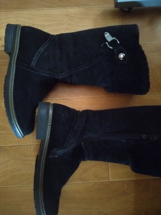 Зимние сапоги натуралка 36разм