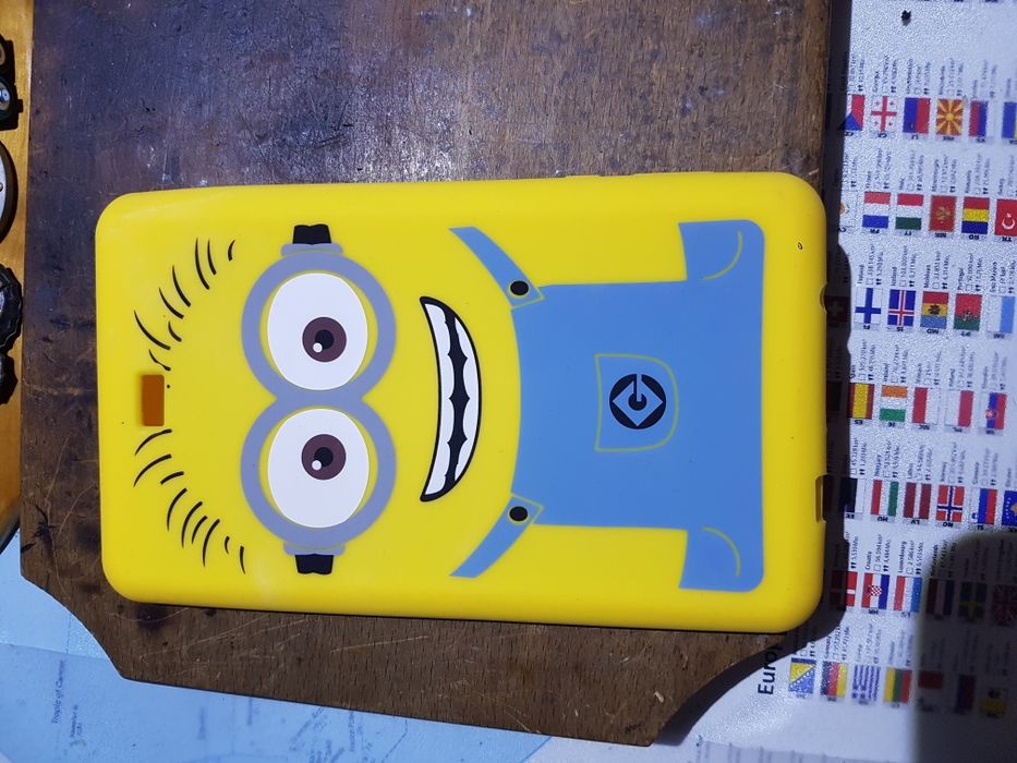 Husă pentru tableta de 7" minion din silicon