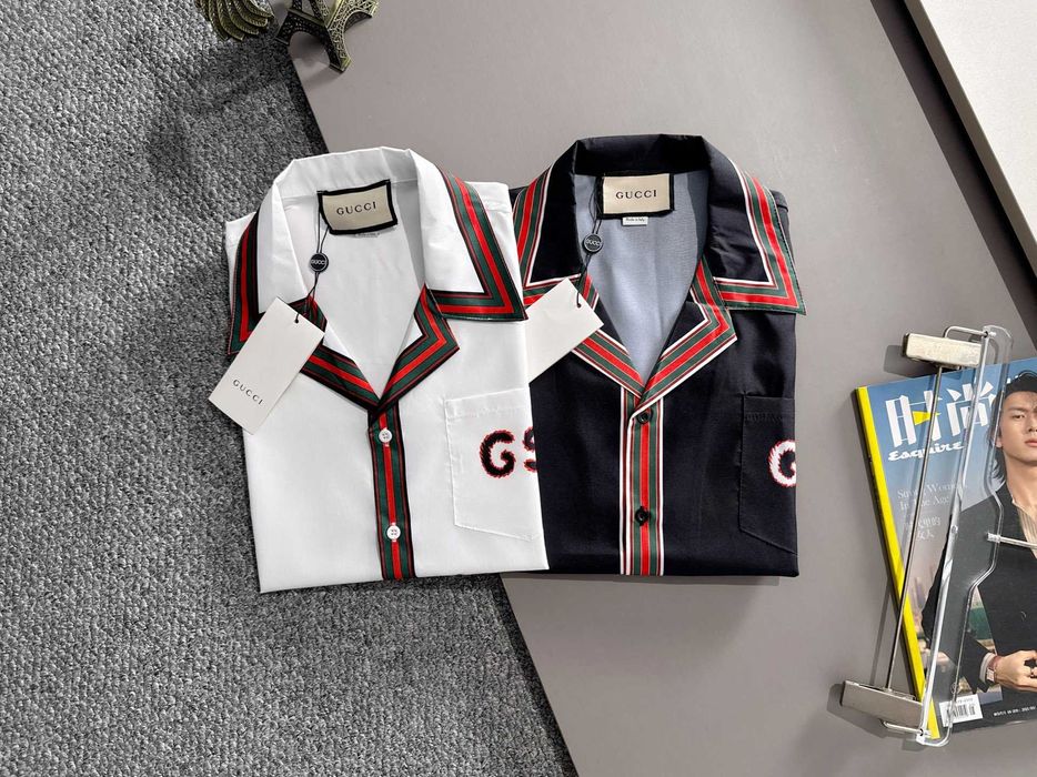 Trico cu logo-ul Gucci, țesătură de bumbac ușoară