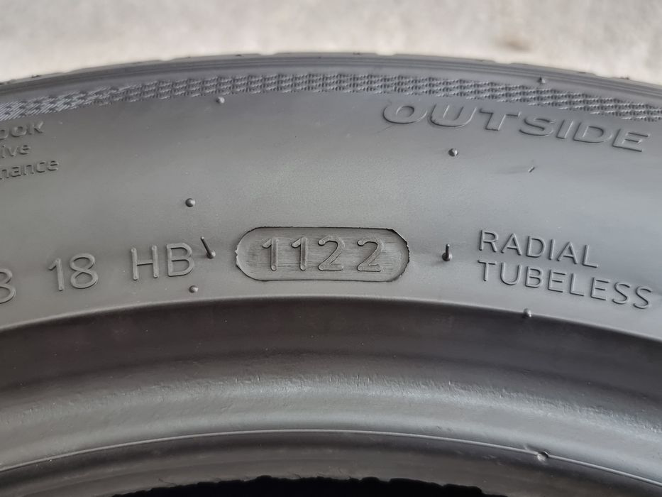 "DOT 22" 205/55/17 Hankook 4Броя: 190€ 6.5мм