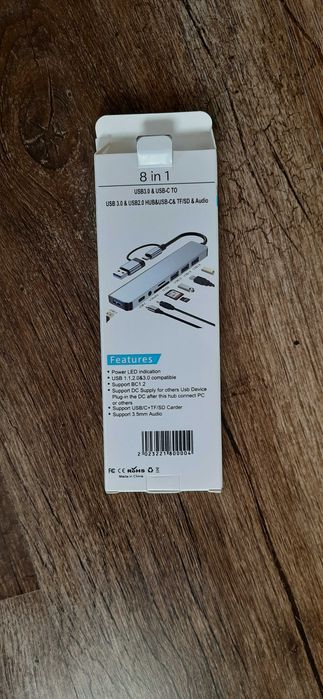 Adaptor 8 in 1 usb