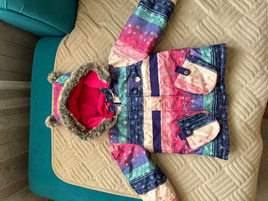 Детский зимний комбинезон для девочки