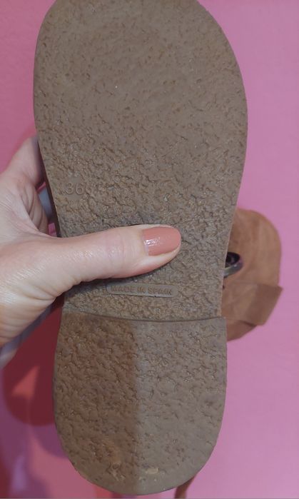 Cizme piele naturală întoarsă, mărime 36