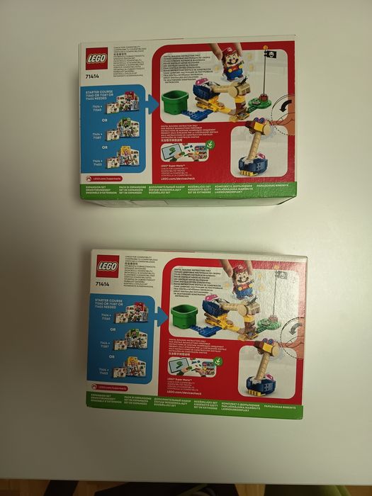 Lego super mario 71414 два броя ЧИСТО НОВИ!!
