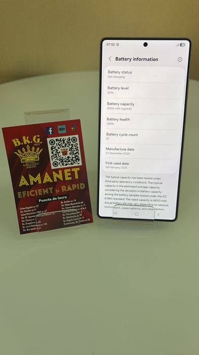 Samsung S25 Ultra 512gb Amanet BKG