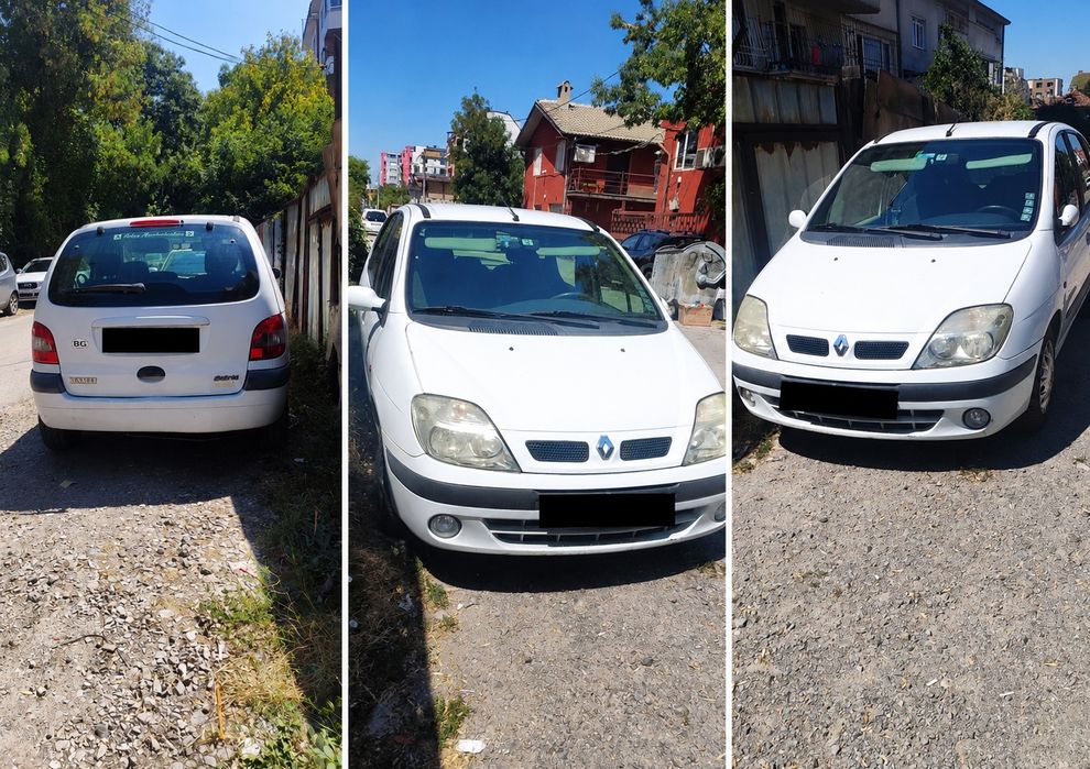 Renault Scenic 1.6 16V (2000г) - Фейслифт | Реални 135 000 км | Минат ГТП | Наличен Катализатор + Летни гуми с джанти!