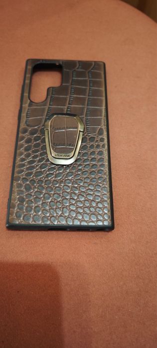 Калъф естествена кожа Samsung S22 Ultra