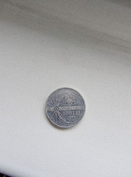 Moneda 500 lei Eclipsa Totala 1999