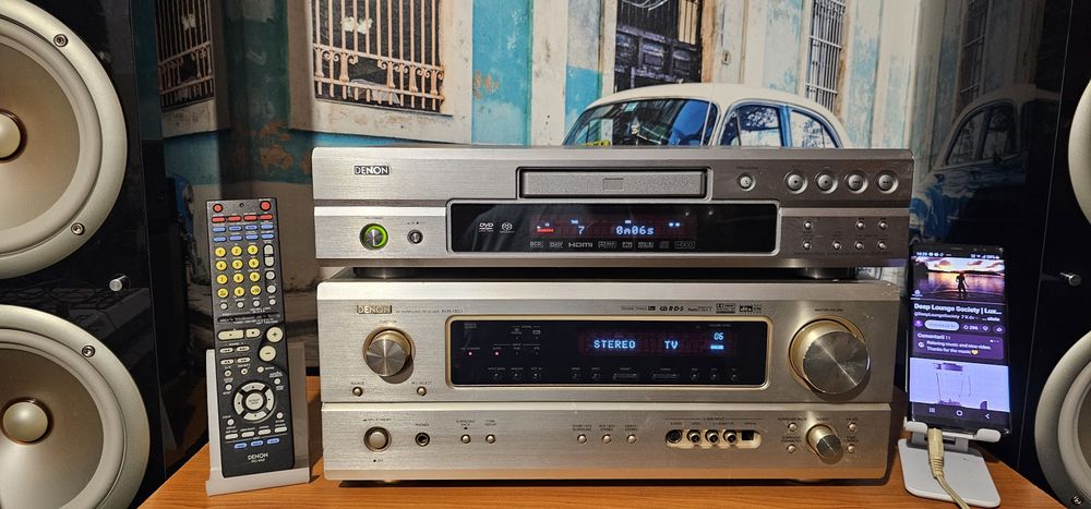 Denon AVR 1803 amplificator statie receiver sau DVD 2910 CD SACD MP3