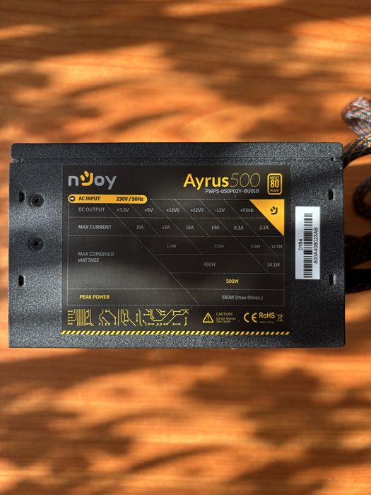 Sursa PC Njoy Ayrus 500w
