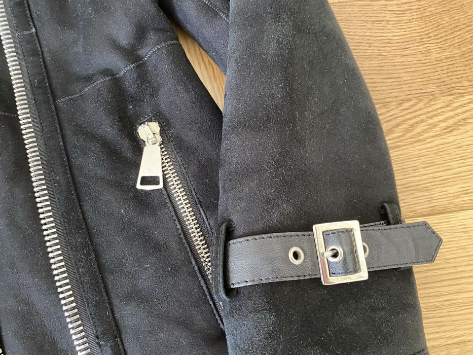 Натуральная дубленка-авиатор