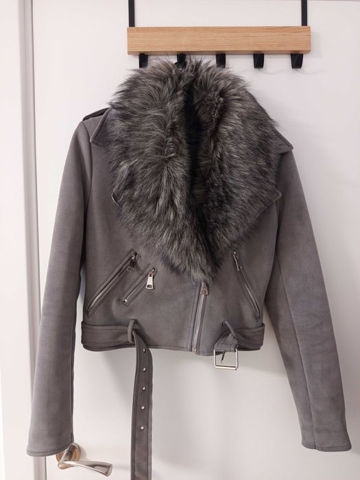 Дамско яке с пух