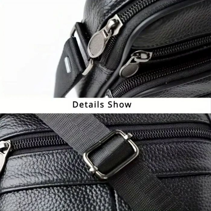 Мъжки елегантни чанти за през рамо/Кафяви и черни ест.кожа -9%Промоция