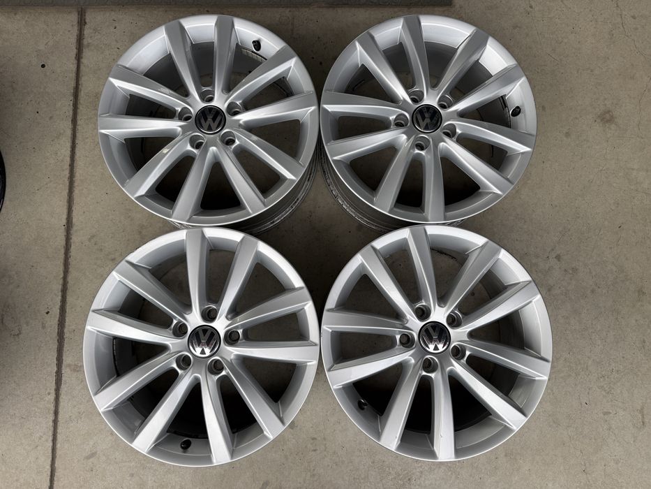 4бр. ОТЛИЧНИ 17” ОРИГИНАЛНИ Джанти “MICHIGAN* 5х112 за -VW/AUDI/SEAT/SKODA/Vag- 7.5Jx17H2, ET47
