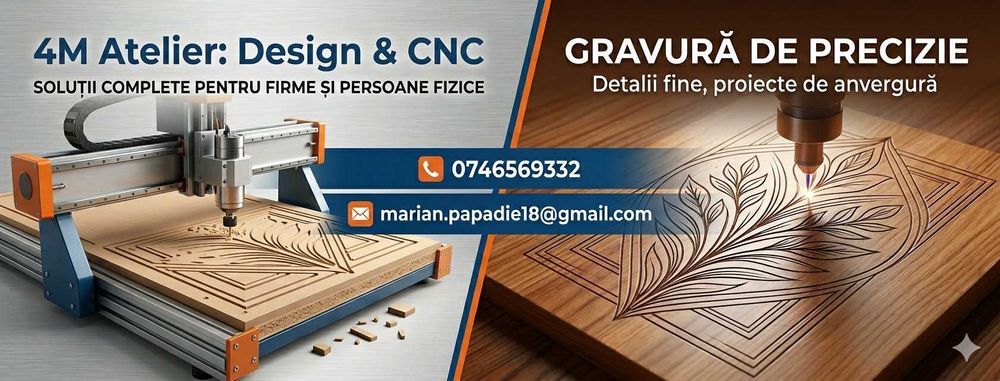 Servicii CNC profesionale, Frezare, Debitare