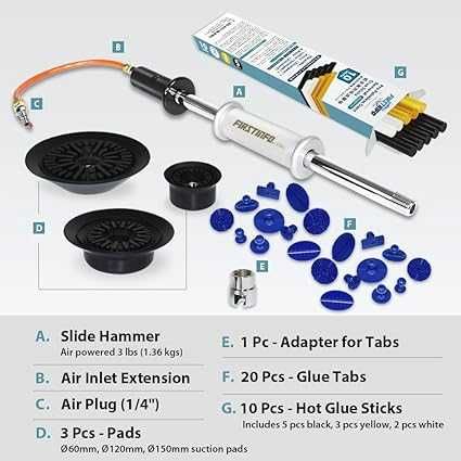 FIRSTINFO  Ciocan pneumatic glisant pentru extragerea indoiturilor