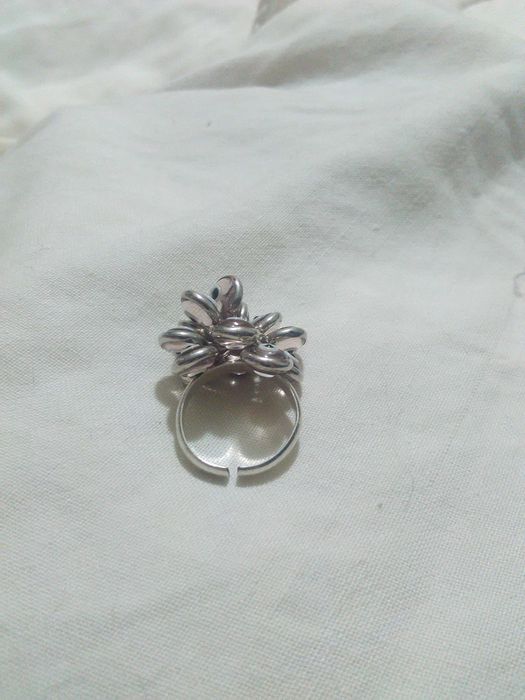 обеци  сребро  и пръстени   - 18 01