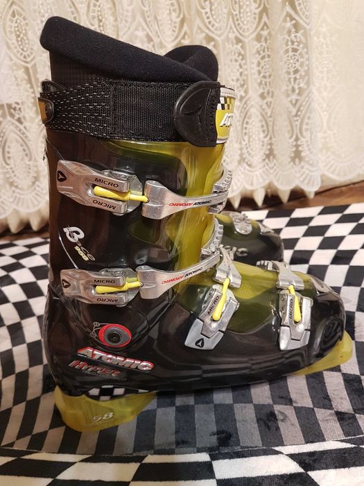 Clapari ski Head Cyber C8, Atomic Hyper Carbon Race 958 marime 28-28,5