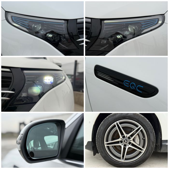 Mercedes-Benz EQC 400* AMG* 2022г* 4M* 90.000KM* НОВА* 550КМ-Пробег
