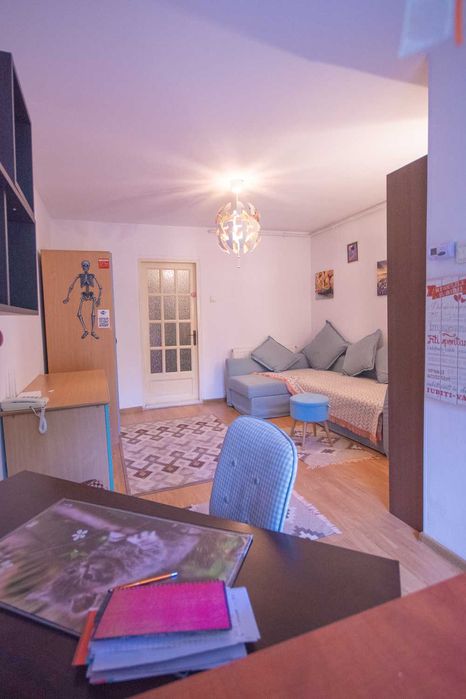 Garsonieră mobilată și utilată complet, zona 7 Noiembrie – aproape de UMF