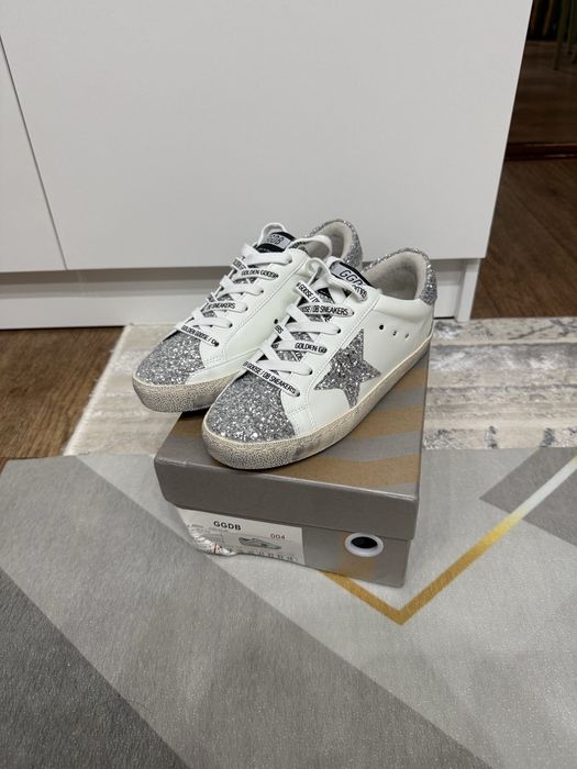 кеды golden goose белые