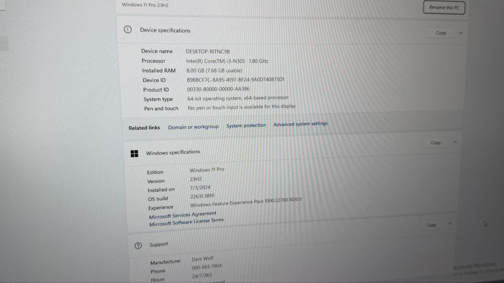 Acer Aspire 3 17 inch - i3 - 8GB RAM - 512GB