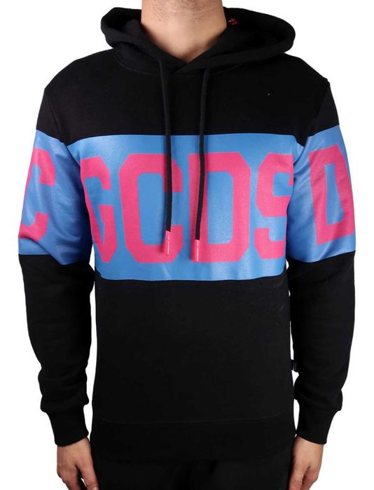 Мъжка горница суитчър в черно GCDS нова с етикети.