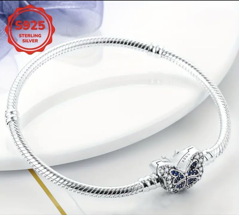 Сребърна гривна за талисмани Сребро S925