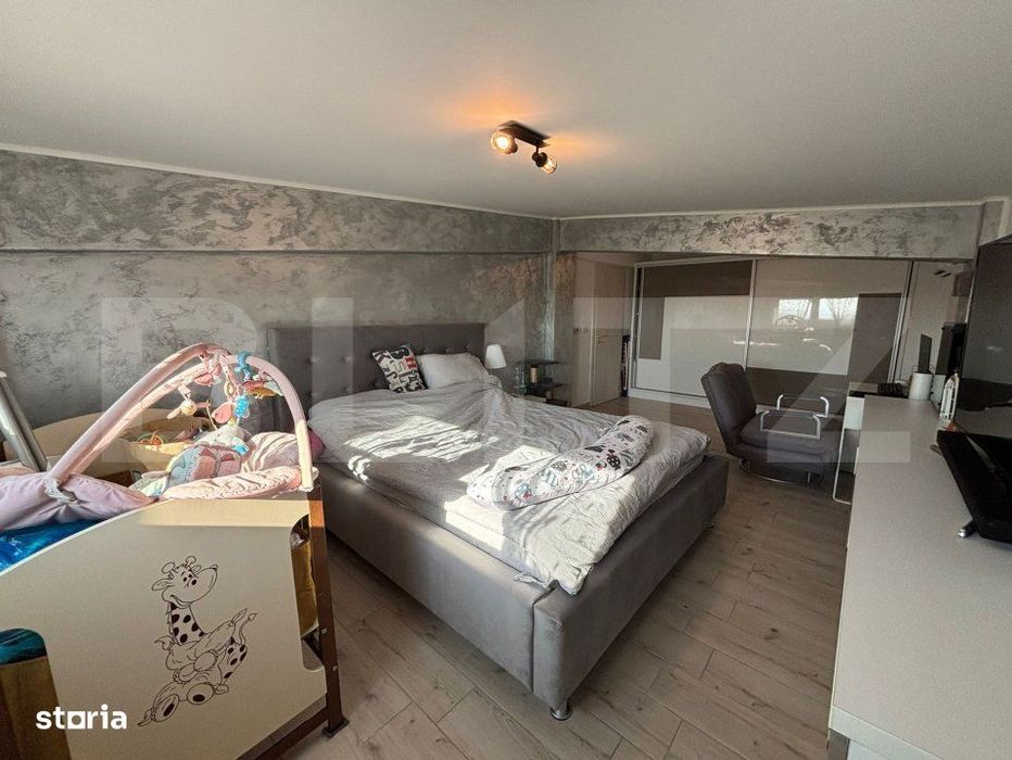 Apartament ultrafinisat cu 4 camere, tip penthouse, zona Billa
