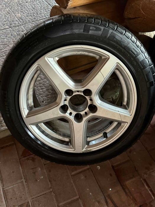 Set Jante R16+Cauciucuri Pirelli de vară