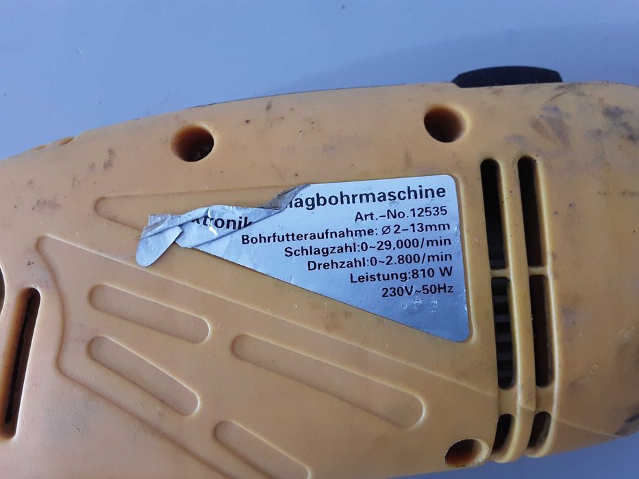 Бормашина - MANNESMANN 810W