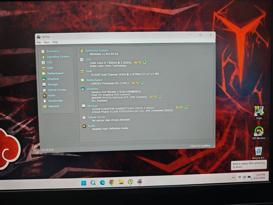 Lenovo Legion Y520 i5